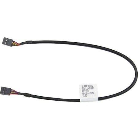Supermicro 8 Pin To 8 Pin Round Sgpio Cable, 40Cm, 28Awg, Pinout 1-1 CBL-CDAT-0661